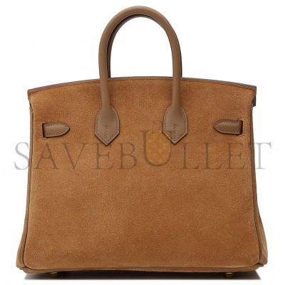 HERMES MASTER BIRKIN 25 3G ALEZAN CHESTNUT BAG 2376731 (25*20*13cm)