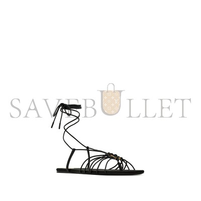 YSL BABYLONE SANDALS IN SMOOTH LEATHER 820656AAEOF1000