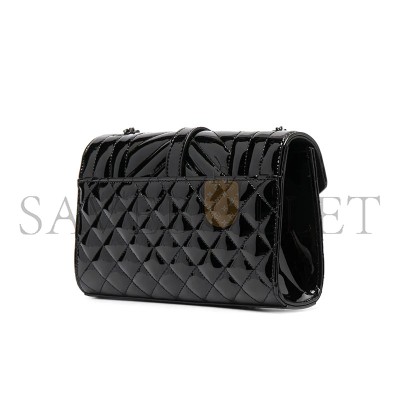 YSL ENVELOPE SMALL IN PATENT LEATHER 6001950UFV81000 (21*13*6cm)