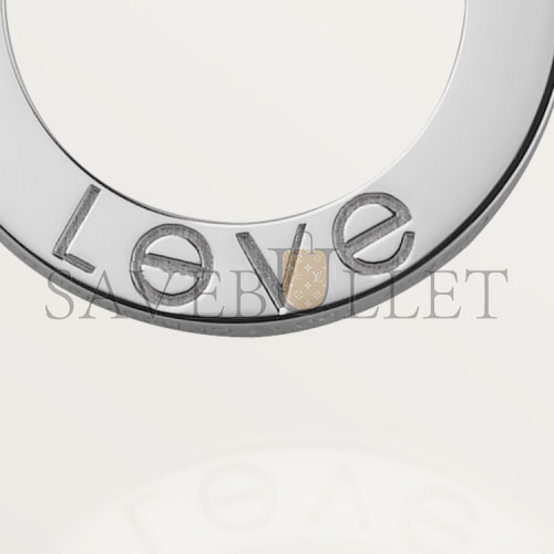 CARTIER  LOVE NECKLACE, 3 DIAMONDS B7014600