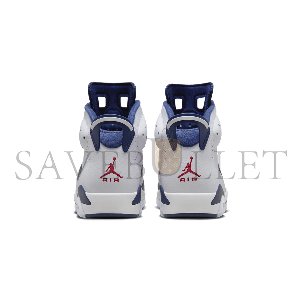 NIKE AIR JORDAN 6 WHITE AND MIDNIGHT NAVY CT8529-164