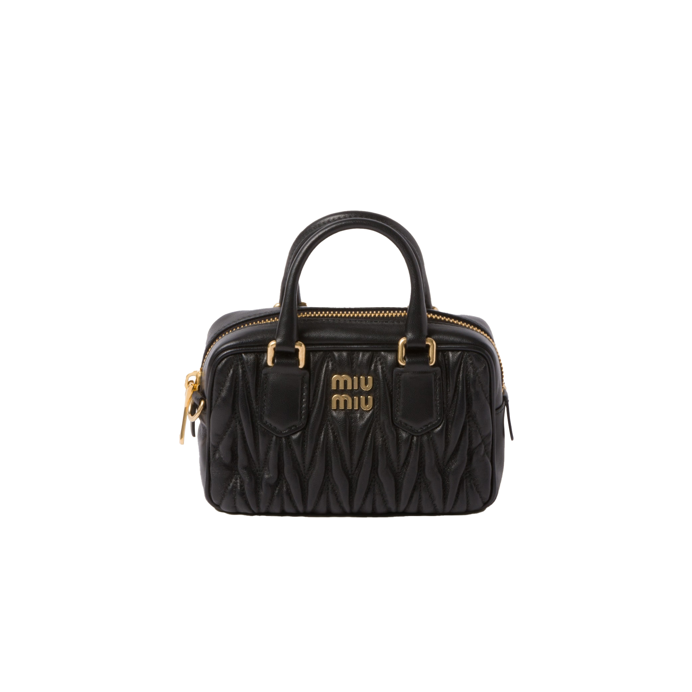 MIU MIU ARCADIE MATELASSÉ NAPPA LEATHER MINI-BAG 5BP077 (15.3*10.3*4.5cm) MIU MIU ARCADIE MATELASSÉ NAPPA LEATHER MINI-BAG 5BP077 (15.3*10.3*4.5cm)