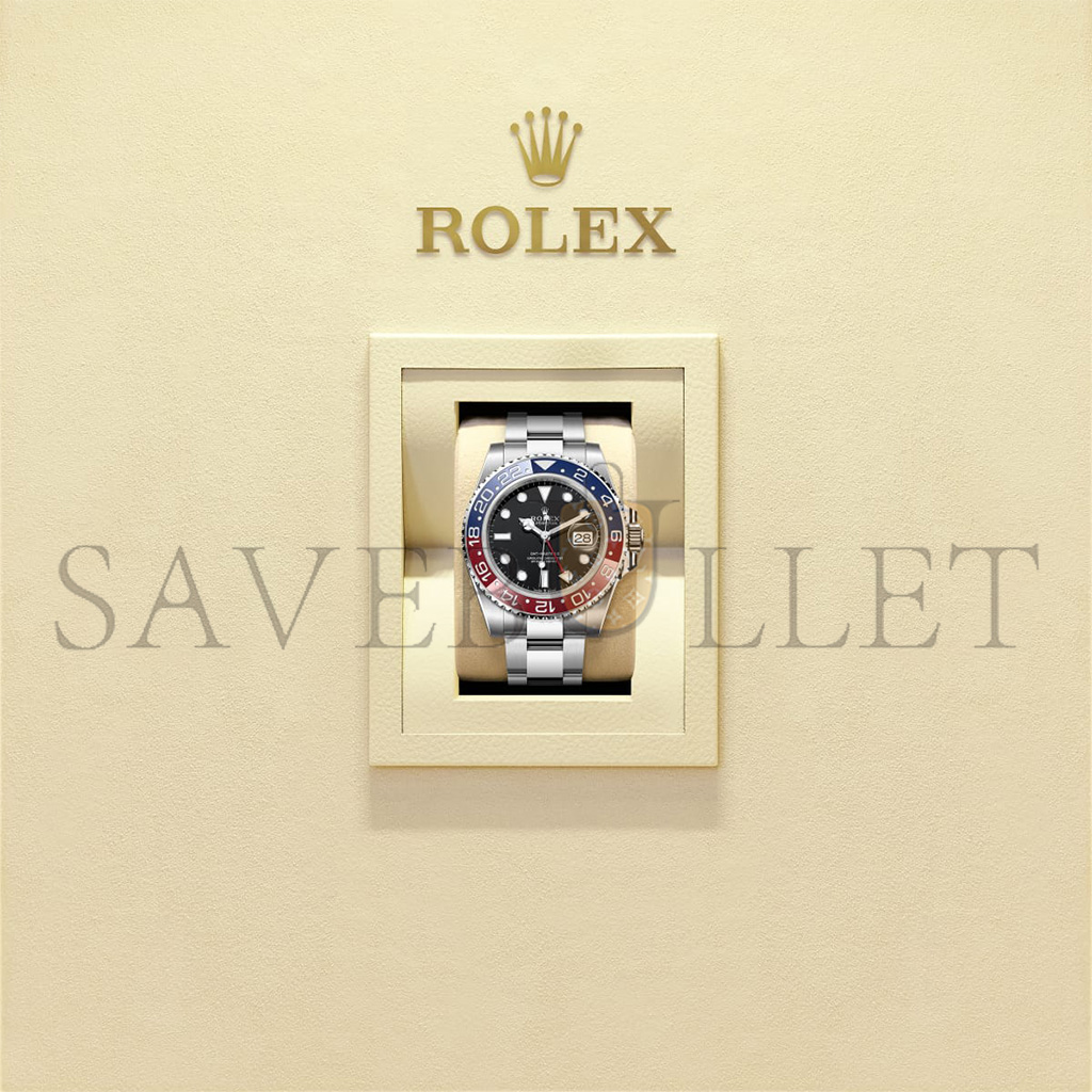 ROLEX GMT-MASTER II OYSTER, 40 MM, OYSTERSTEEL WATCH 126710BLRO ROLEX GMT-MASTER II OYSTER, 40 MM, OYSTERSTEEL WATCH 126710BLRO