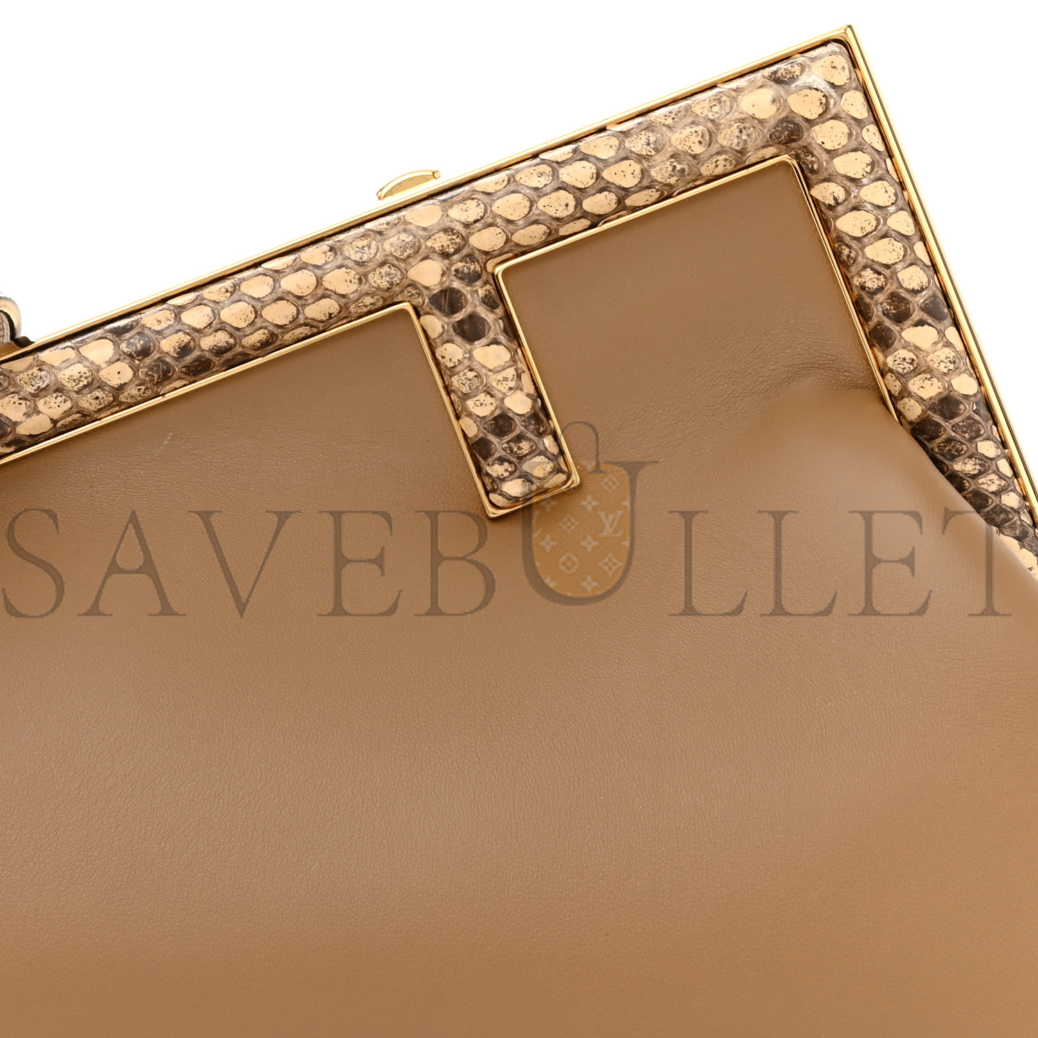 FENDI SHINY NAPPA SNAKESKIN SMALL FENDI FIRST SAND MAKE UP (26*18*9.5cm) FENDI SHINY NAPPA SNAKESKIN SMALL FENDI FIRST SAND MAKE UP (26*18*9.5cm)