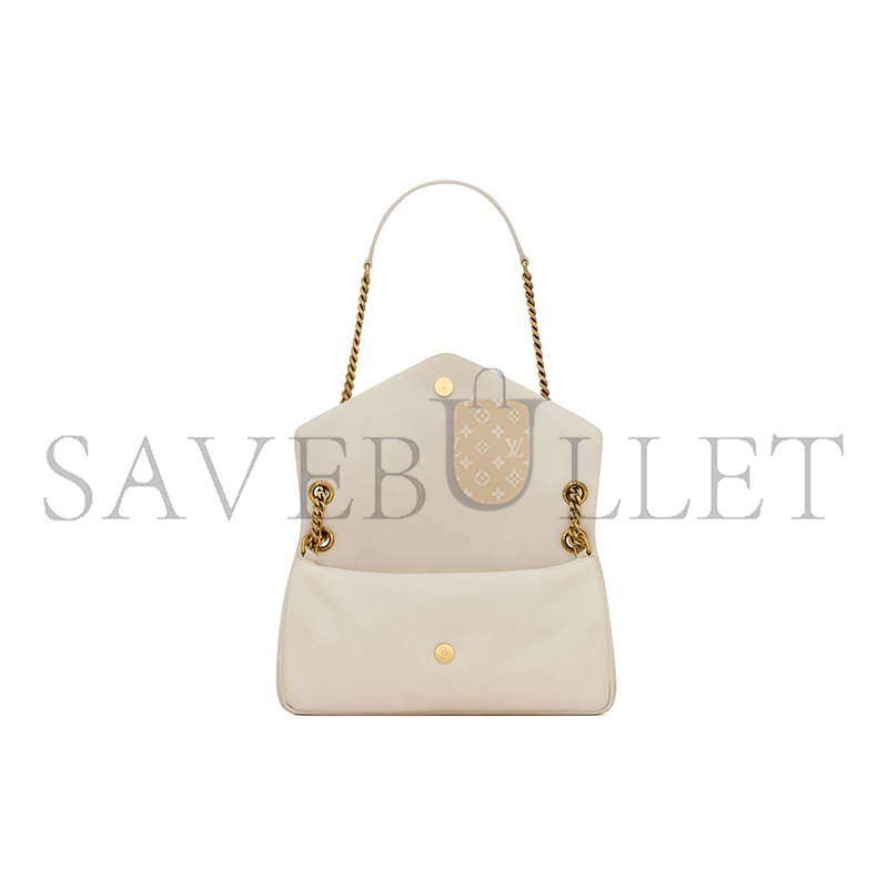 YSL CALYPSO SMALL IN PLUNGED LAMBSKIN 734153AACQO9227 (26*14*7cm)