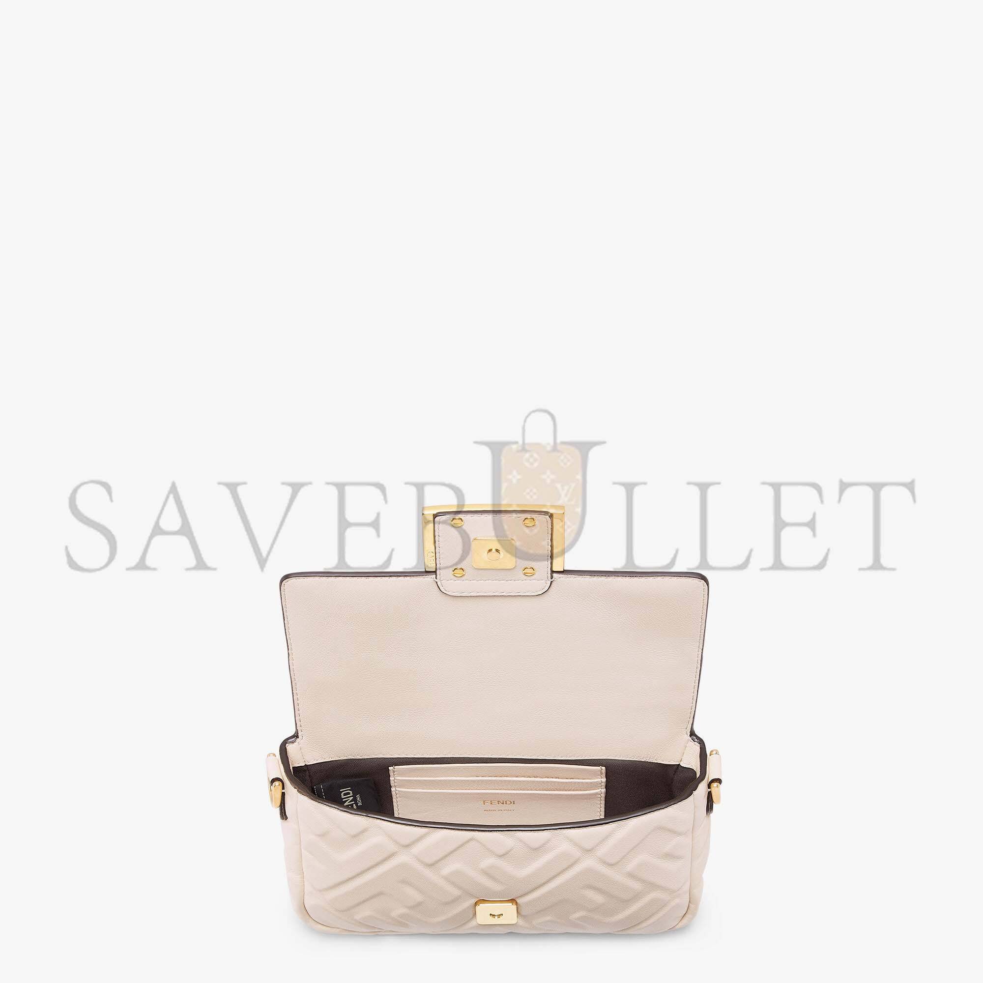 FENDI BAGUETTE MINI - PINK LEATHER BAG 8BS017A72VF191J (19*11.5*4cm)