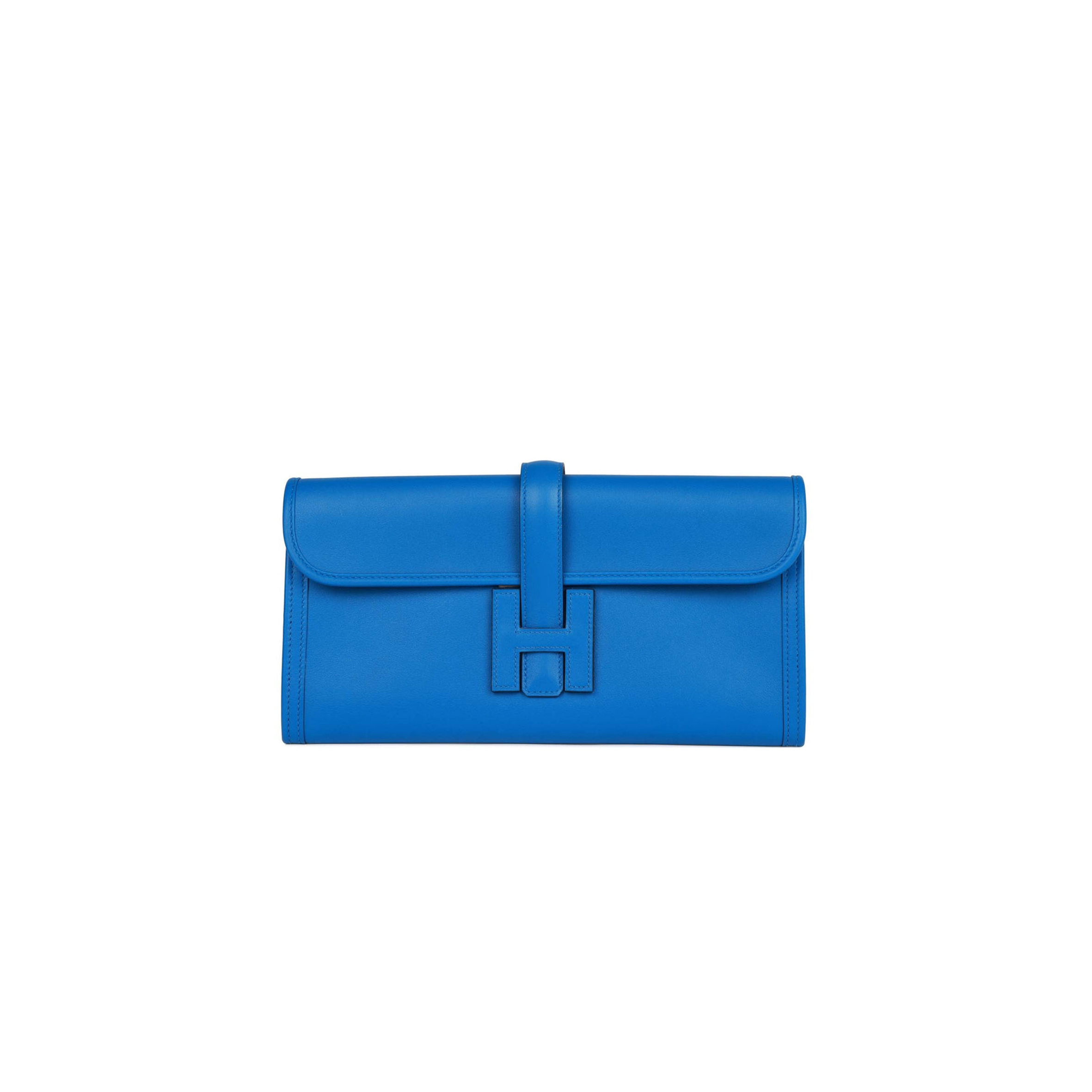 HERMES JIGE ELAN 29 BLEU ZELLIGE SWIFT (29cm) HERMES JIGE ELAN 29 BLEU ZELLIGE SWIFT (29cm)