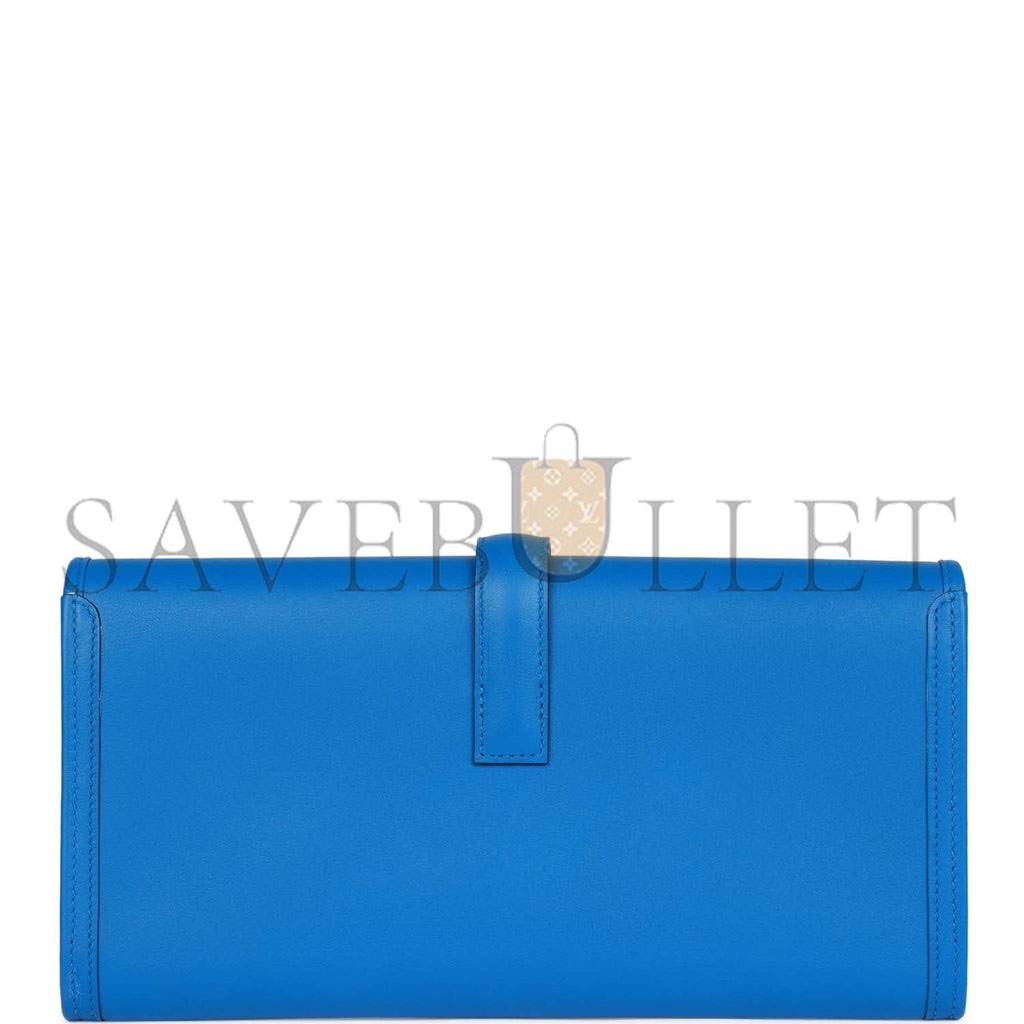 HERMES JIGE ELAN 29 BLEU ZELLIGE SWIFT (29cm) HERMES JIGE ELAN 29 BLEU ZELLIGE SWIFT (29cm)
