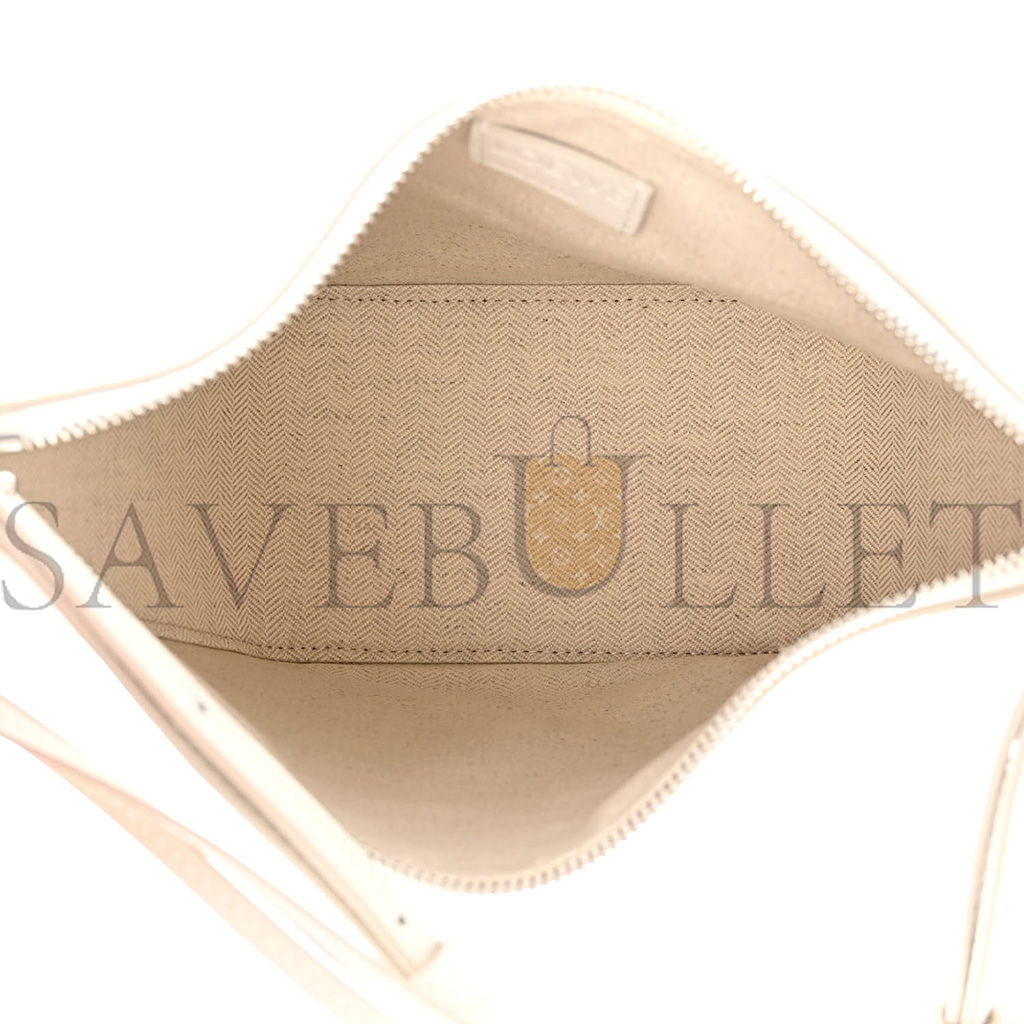 LOEWE CALFSKIN MINI HAMMOCK HOBO SOFT WHITE (17*17*10cm) LOEWE CALFSKIN MINI HAMMOCK HOBO SOFT WHITE (17*17*10cm)