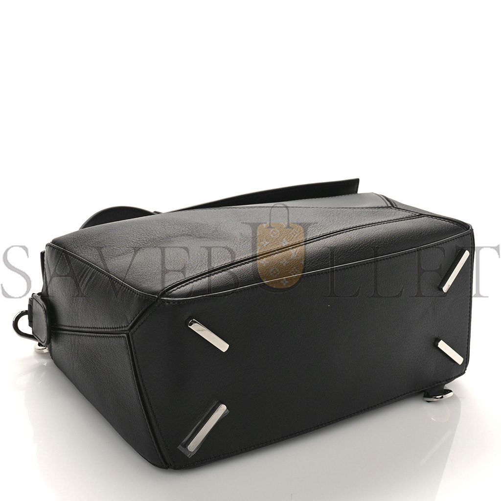 LOEWE CALFSKIN MEDIUM PUZZLE BAG BLACK (29*19.5*14cm) LOEWE CALFSKIN MEDIUM PUZZLE BAG BLACK (29*19.5*14cm)