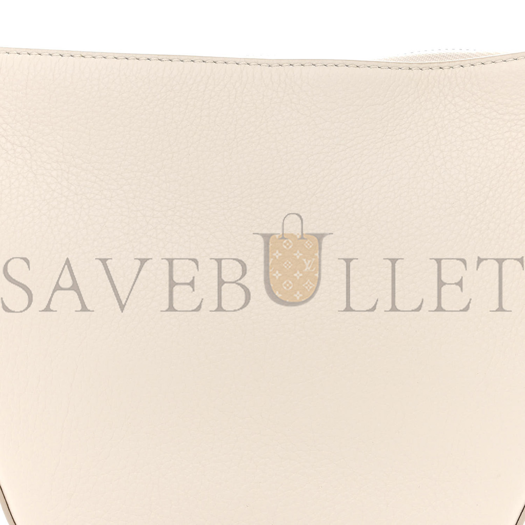 LOEWE CALFSKIN MINI HAMMOCK HOBO SOFT WHITE (17*17*10cm) LOEWE CALFSKIN MINI HAMMOCK HOBO SOFT WHITE (17*17*10cm)