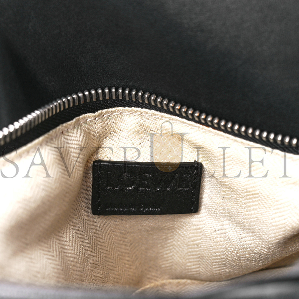 LOEWE CALFSKIN MEDIUM PUZZLE BAG BLACK (29*19.5*14cm) LOEWE CALFSKIN MEDIUM PUZZLE BAG BLACK (29*19.5*14cm)