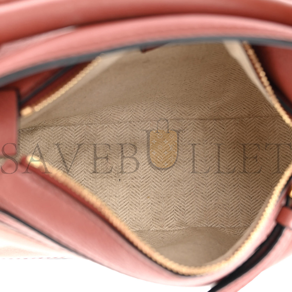 LOEWE CALFSKIN MINI PUZZLE BAG SPICE PUMPKIN (18*12.5*8cm) LOEWE CALFSKIN MINI PUZZLE BAG SPICE PUMPKIN (18*12.5*8cm)