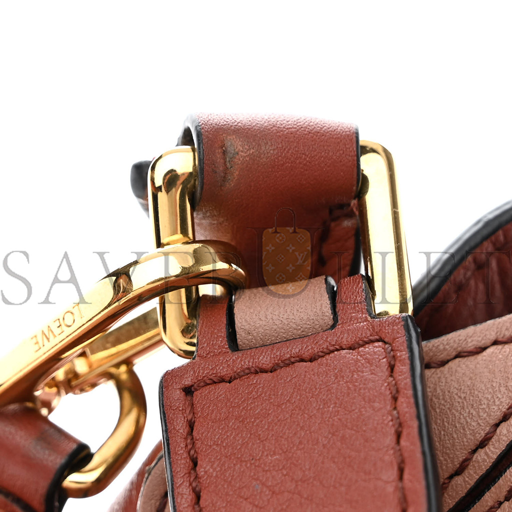 LOEWE CALFSKIN MINI PUZZLE BAG SPICE PUMPKIN (18*12.5*8cm) LOEWE CALFSKIN MINI PUZZLE BAG SPICE PUMPKIN (18*12.5*8cm)
