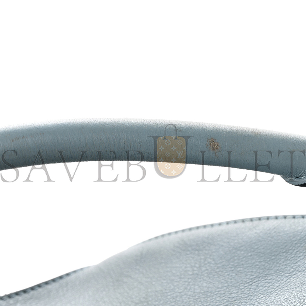 LOEWE CALFSKIN SMALL PUZZLE BAG STONE BLUE (24*16.5*10.5cm) LOEWE CALFSKIN SMALL PUZZLE BAG STONE BLUE (24*16.5*10.5cm)