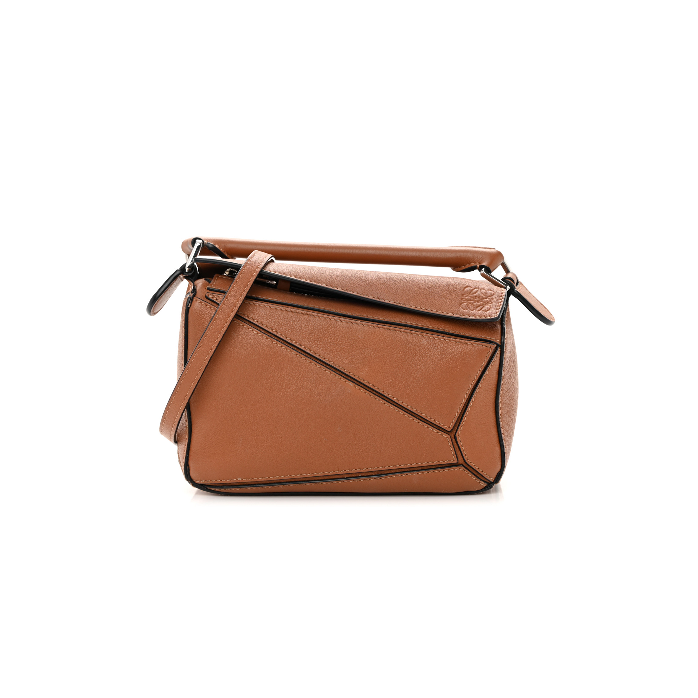 LOEWE CALFSKIN MINI PUZZLE BAG TAN (18*12.5*8cm) LOEWE CALFSKIN MINI PUZZLE BAG TAN (18*12.5*8cm)