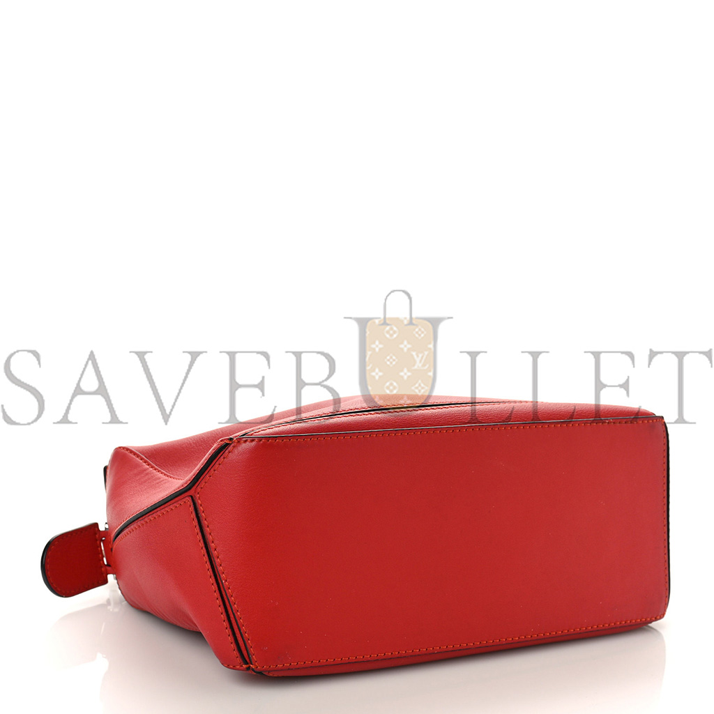 LOEWE CALFSKIN SMALL PUZZLE BAG SCARLET (24*16.5*10.5cm) LOEWE CALFSKIN SMALL PUZZLE BAG SCARLET (24*16.5*10.5cm)