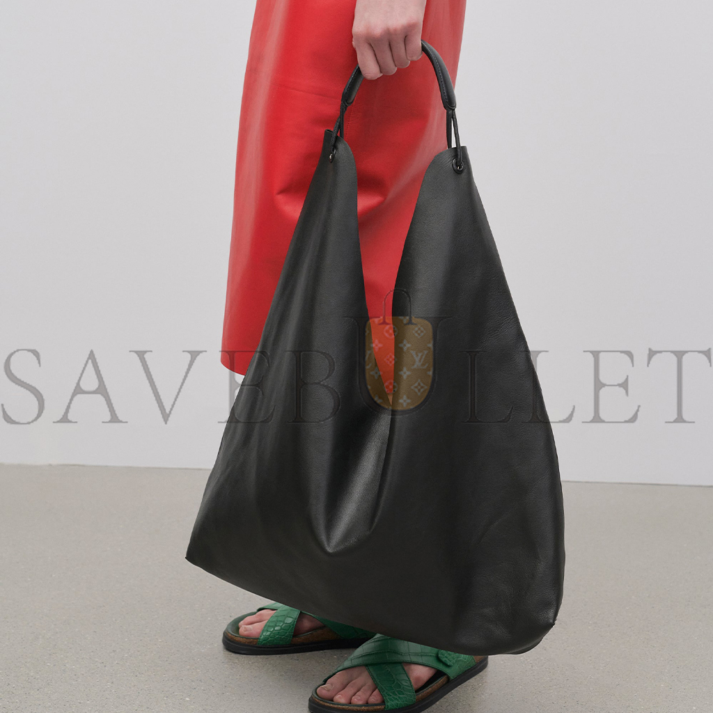 THE ROW BINDLE 3 BAG IN LEATHER BLACK W1623L108BLKBL (31*28*14cm) THE ROW BINDLE 3 BAG IN LEATHER BLACK W1623L108BLKBL (31*28*14cm)