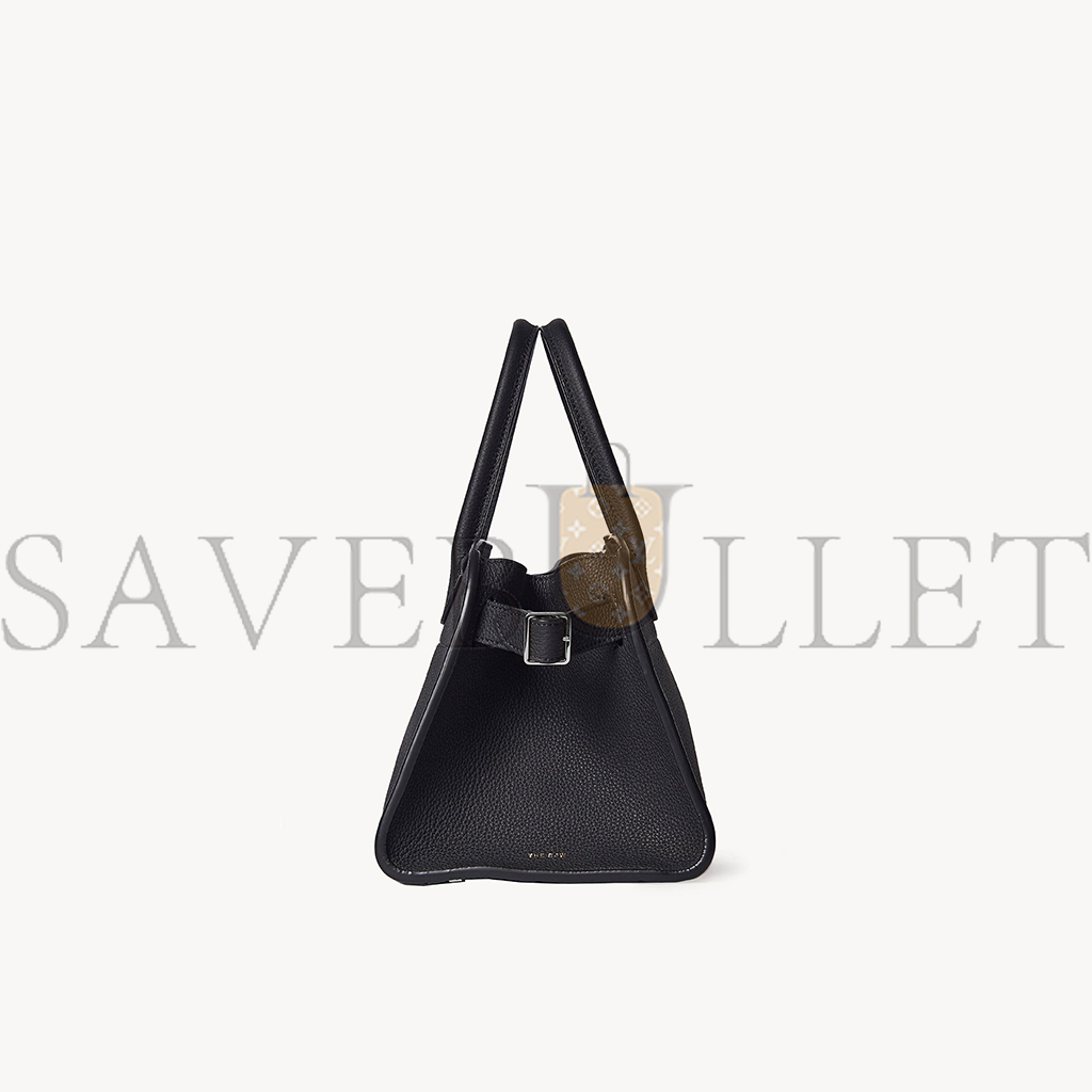 THE ROW SOFT MARGAUX 10 BAG IN LEATHER BLACK W1190L133BLPL (25*18*19cm) THE ROW SOFT MARGAUX 10 BAG IN LEATHER BLACK W1190L133BLPL (25*18*19cm)