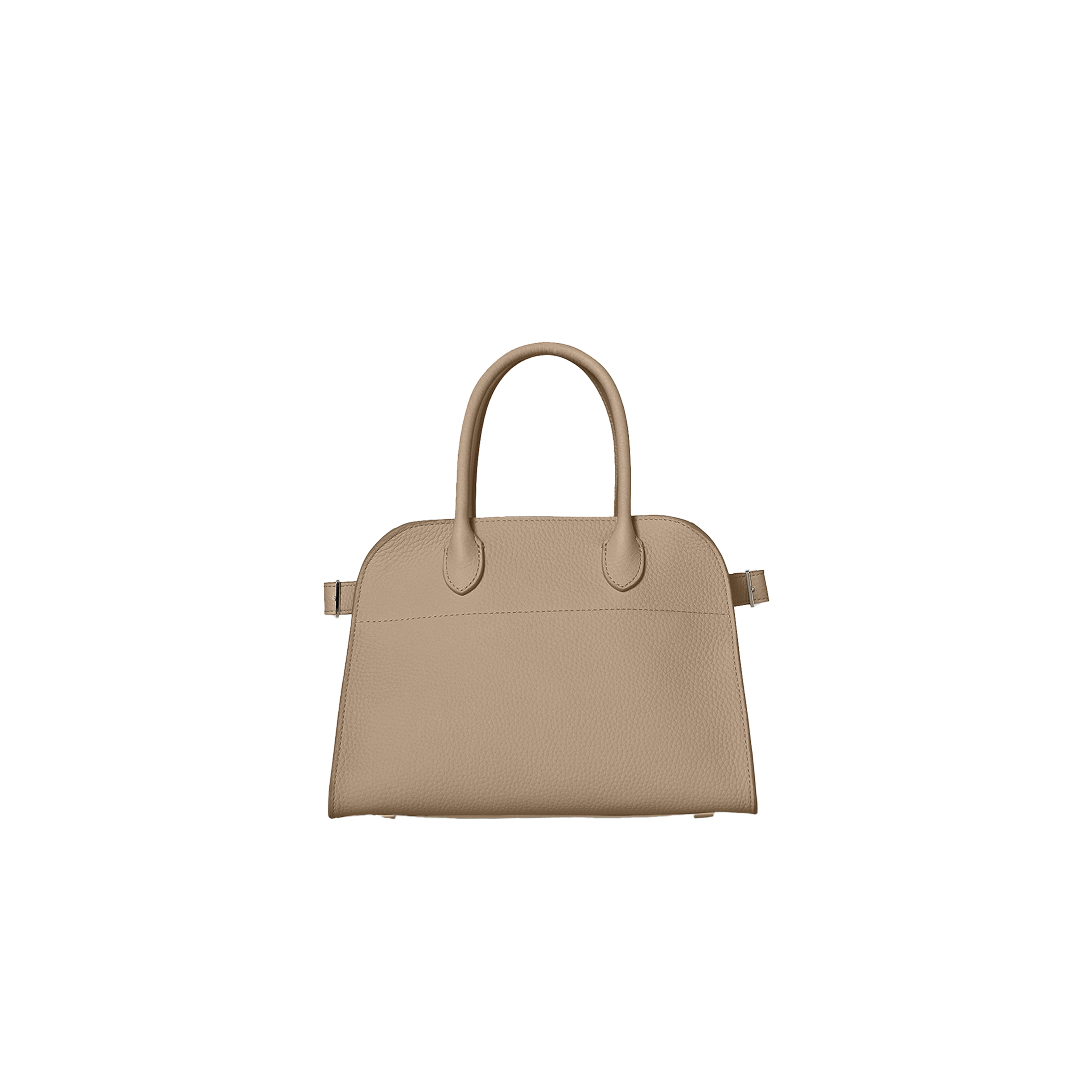 THE ROW SOFT MARGAUX 10 BAG IN LEATHER DARK TAUPE W1190L133DTPL (25*18*19cm) THE ROW SOFT MARGAUX 10 BAG IN LEATHER DARK TAUPE W1190L133DTPL (25*18*19cm)