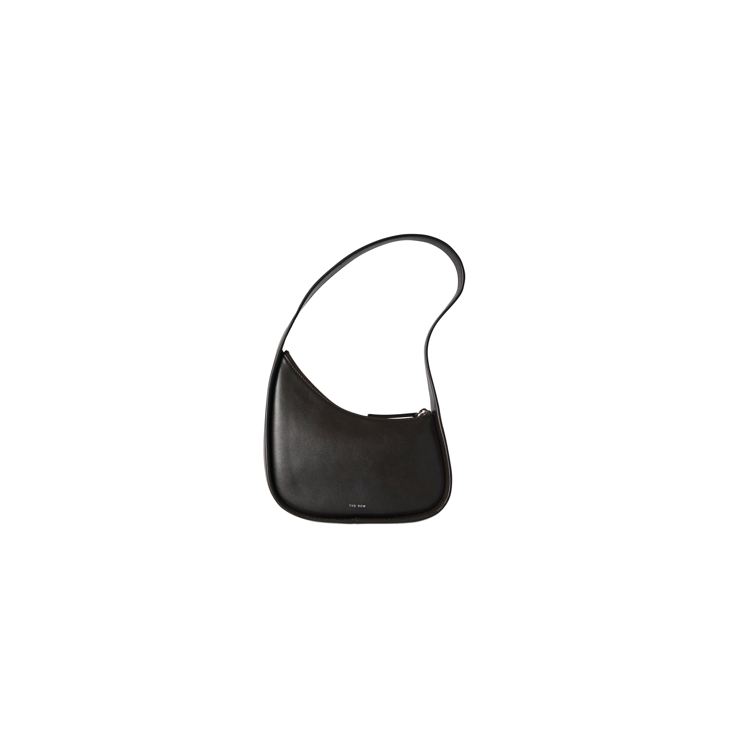 THE ROW HALF MOON BAG IN LEATHER DARK BROWN W1249L60DBP (34*20*6cm) THE ROW HALF MOON BAG IN LEATHER DARK BROWN W1249L60DBP (34*20*6cm)