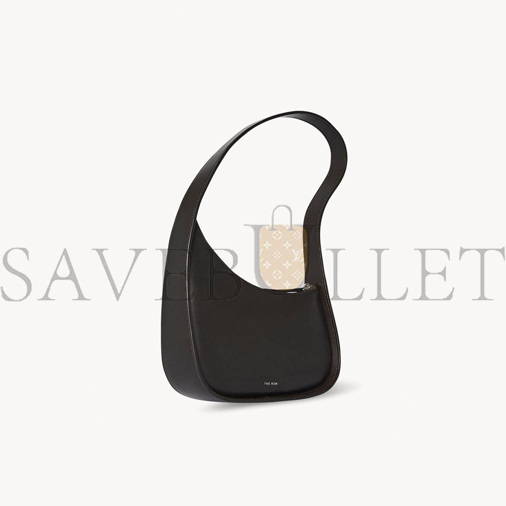 THE ROW HALF MOON BAG IN LEATHER DARK BROWN W1249L60DBP (34*20*6cm) THE ROW HALF MOON BAG IN LEATHER DARK BROWN W1249L60DBP (34*20*6cm)