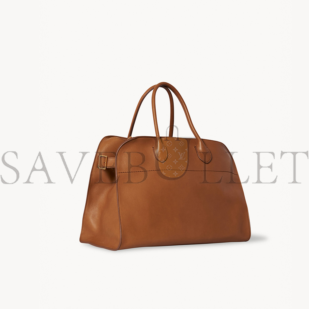 THE ROW SOFT MARGAUX 15 BAG IN LEATHER CUIR W1255L72CUSHG (38*28*23cm) THE ROW SOFT MARGAUX 15 BAG IN LEATHER CUIR W1255L72CUSHG (38*28*23cm)