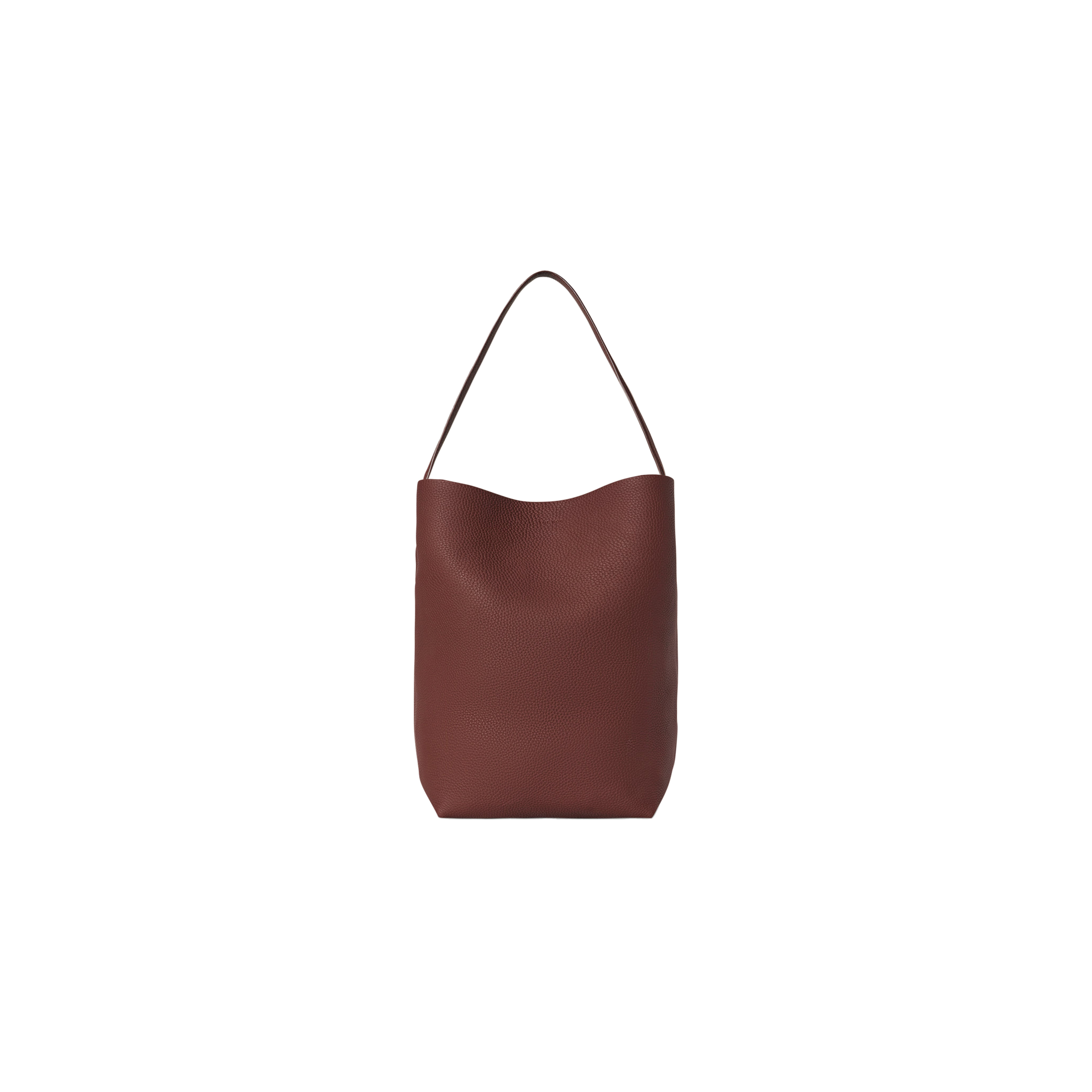 THE ROW LARGE NS PARK TOTE IN LEATHER BURNT WOOD W1273L129BWOD (43*38*20cm) THE ROW LARGE NS PARK TOTE IN LEATHER BURNT WOOD W1273L129BWOD (43*38*20cm)