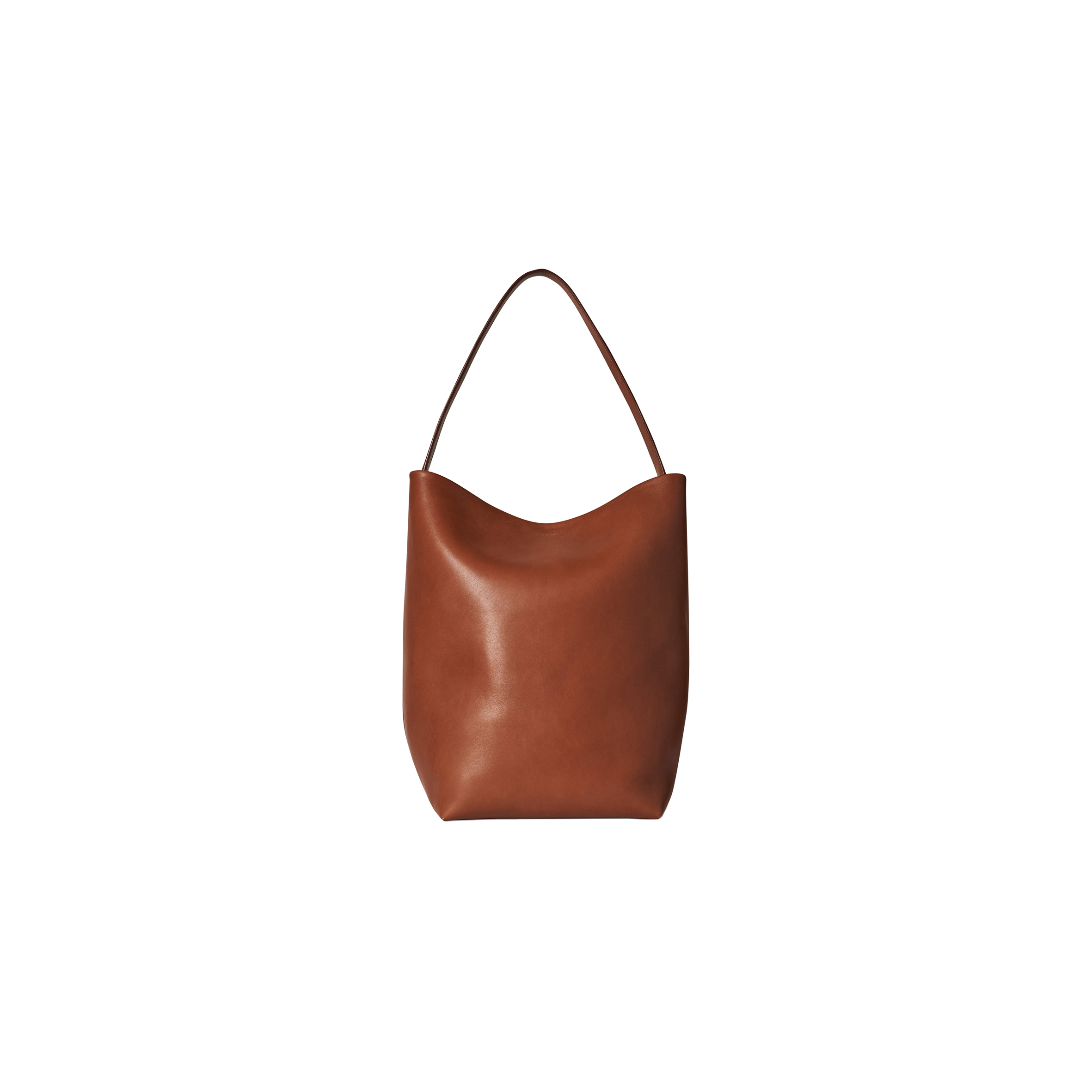 THE ROW LARGE NS PARK TOTE BAG IN LEATHER DARK CUIR W1273L72DCPLD (43*38*20cm) THE ROW LARGE NS PARK TOTE BAG IN LEATHER DARK CUIR W1273L72DCPLD (43*38*20cm)