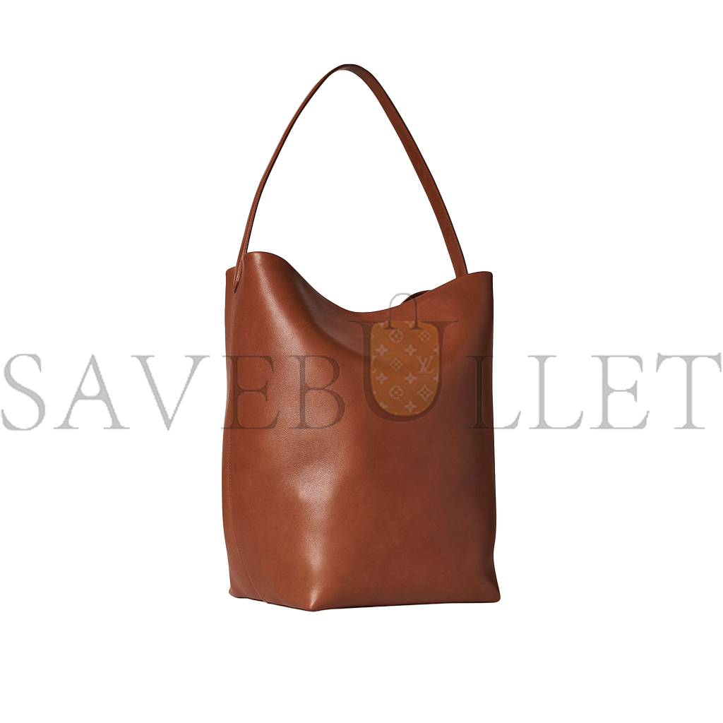 THE ROW LARGE NS PARK TOTE BAG IN LEATHER DARK CUIR W1273L72DCPLD (43*38*20cm) THE ROW LARGE NS PARK TOTE BAG IN LEATHER DARK CUIR W1273L72DCPLD (43*38*20cm)