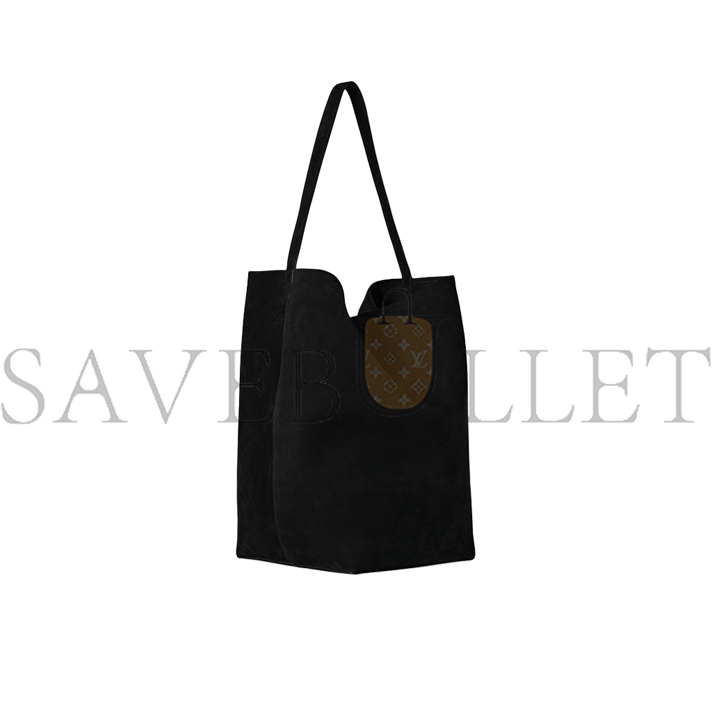 THE ROW LARGE NS PARK TOTE BAG IN NUBUCK BLACK W1273L87BLK (43*38*20cm) THE ROW LARGE NS PARK TOTE BAG IN NUBUCK BLACK W1273L87BLK (43*38*20cm)
