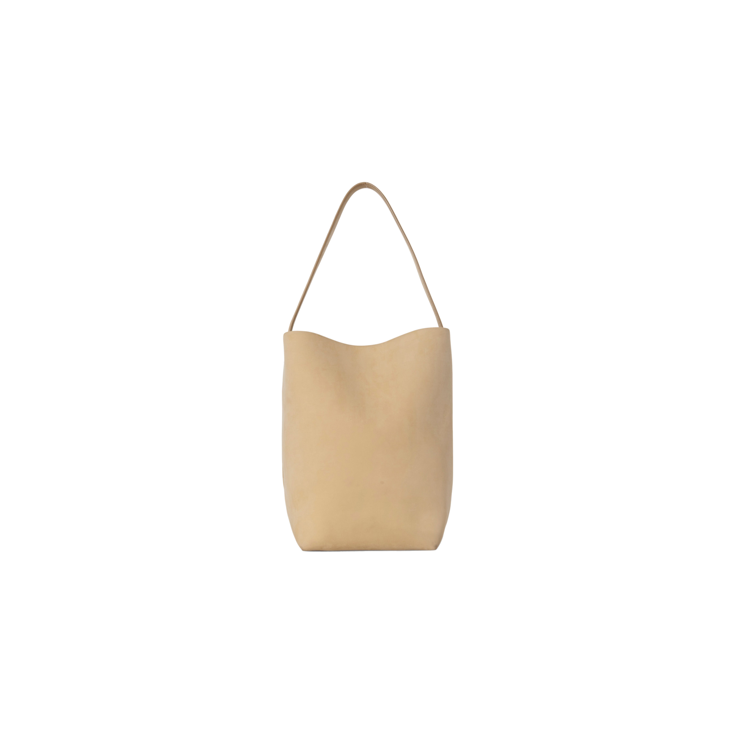 THE ROW LARGE NS PARK TOTE BAG IN NUBUCK CROISSANT W1273L87CRO (43*38*20cm) THE ROW LARGE NS PARK TOTE BAG IN NUBUCK CROISSANT W1273L87CRO (43*38*20cm)