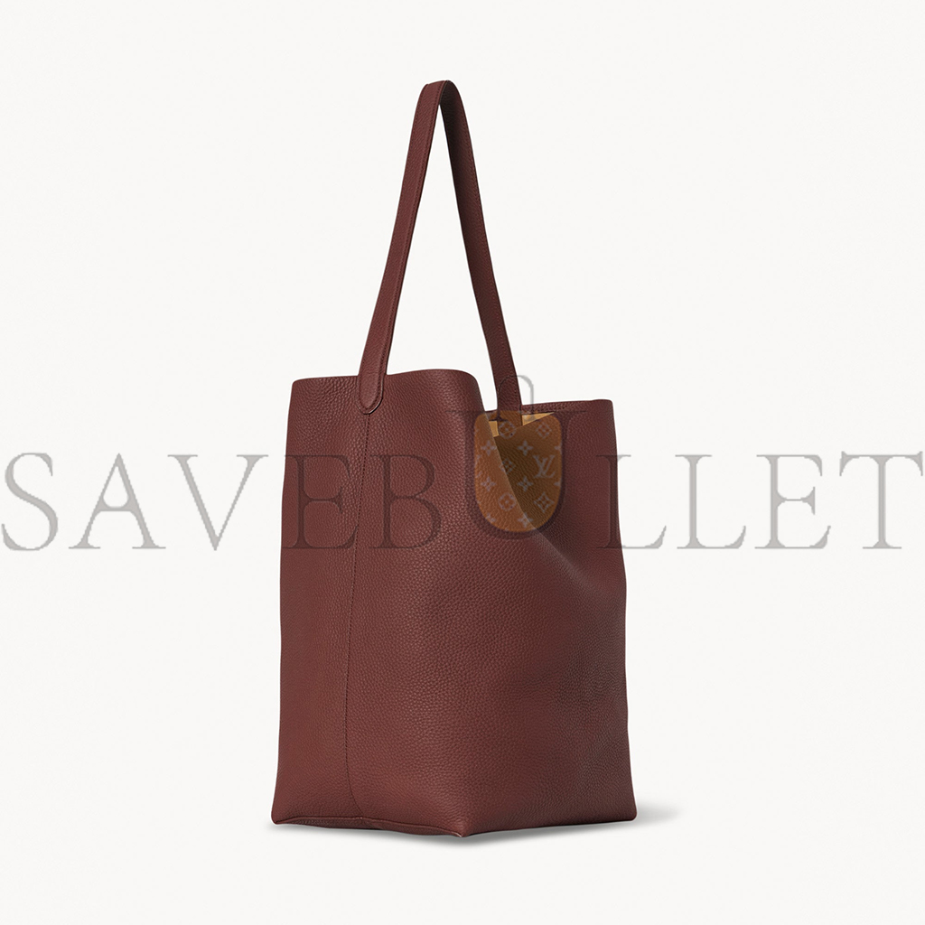 THE ROW MEDIUM NS PARK TOTE BAG IN LEATHER BURNT WOOD W1313L129BWOD (33*28*15cm) THE ROW MEDIUM NS PARK TOTE BAG IN LEATHER BURNT WOOD W1313L129BWOD (33*28*15cm)
