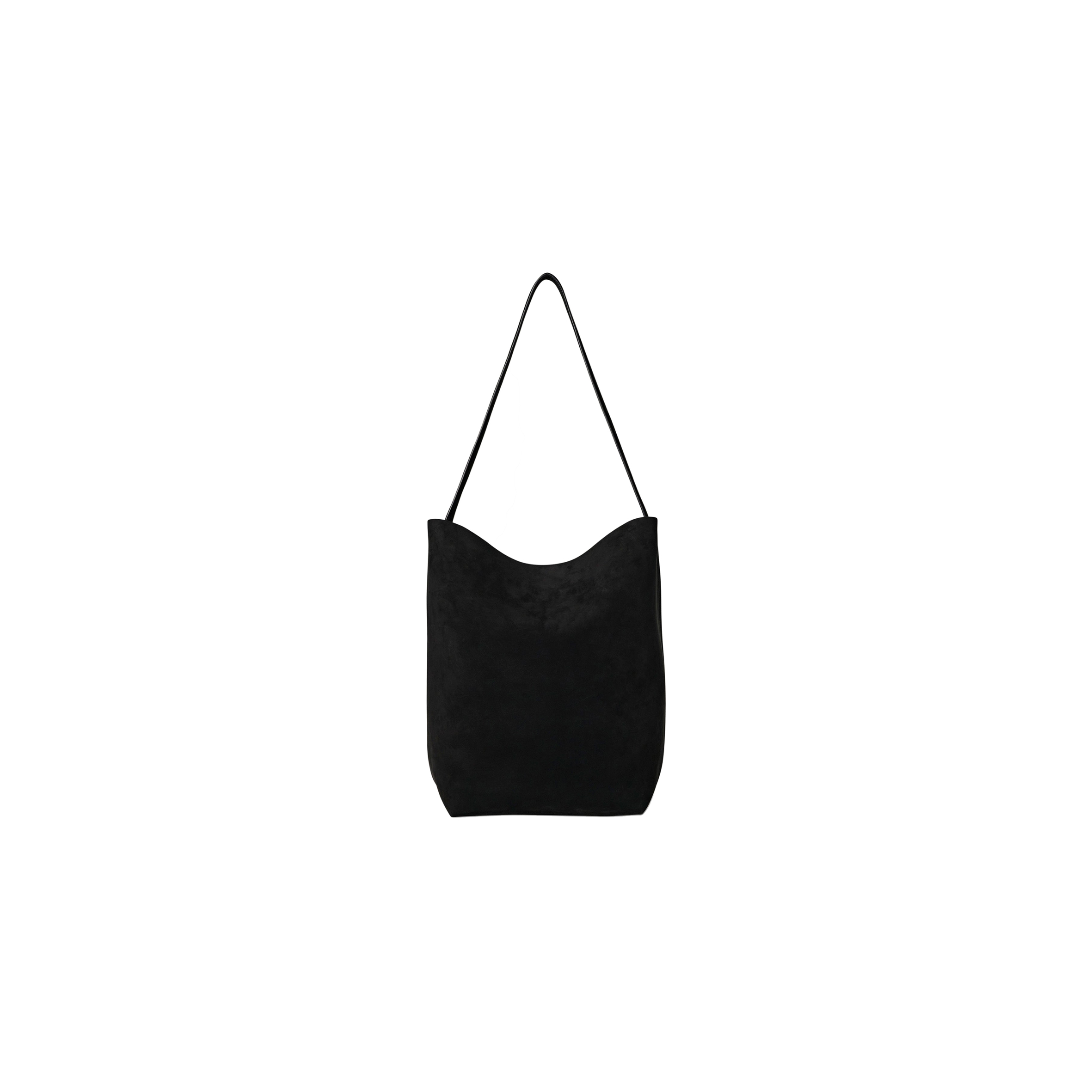 THE ROW MEDIUM NS PARK TOTE BAG IN NUBUCK BLACK W1313L87BLK (33*28*15cm) THE ROW MEDIUM NS PARK TOTE BAG IN NUBUCK BLACK W1313L87BLK (33*28*15cm)