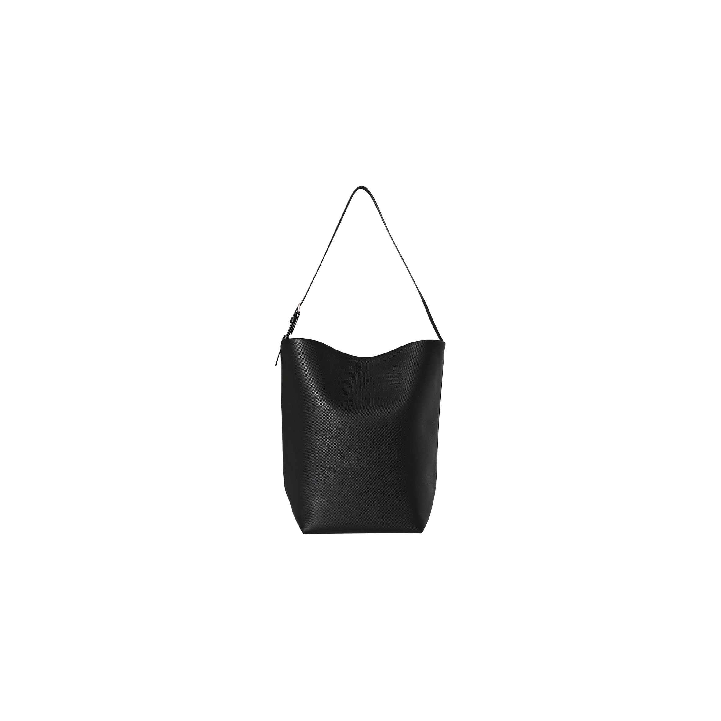 THE ROW LARGE NS SHOULDER BAG IN LEATHER BLACK W1587L72SBLPL (33*28*15cm) THE ROW LARGE NS SHOULDER BAG IN LEATHER BLACK W1587L72SBLPL (33*28*15cm)