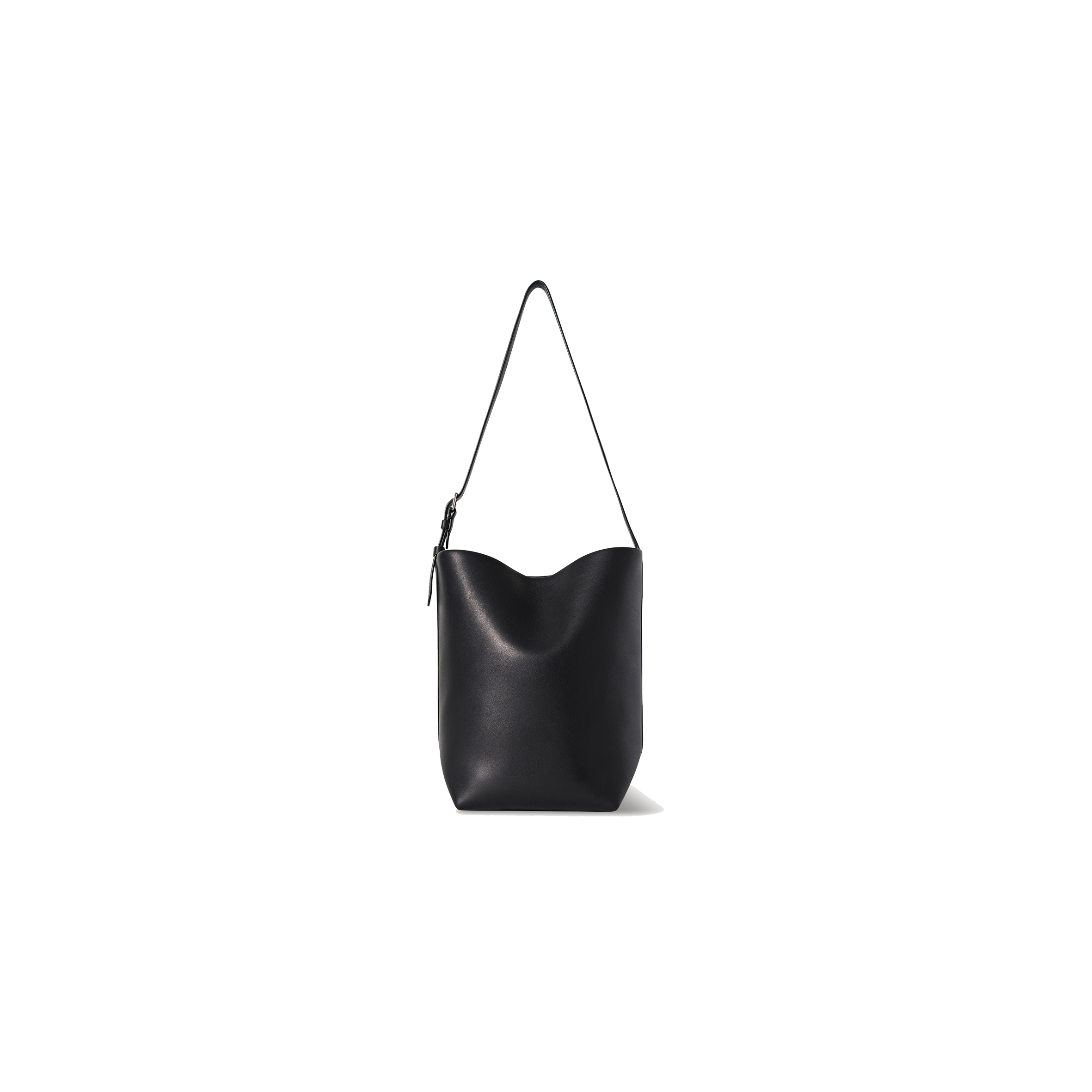 THE ROW MEDIUM NS SHOULDER BAG IN LEATHER BLACK W1588L72BLPL (33*28*15cm) THE ROW MEDIUM NS SHOULDER BAG IN LEATHER BLACK W1588L72BLPL (33*28*15cm)
