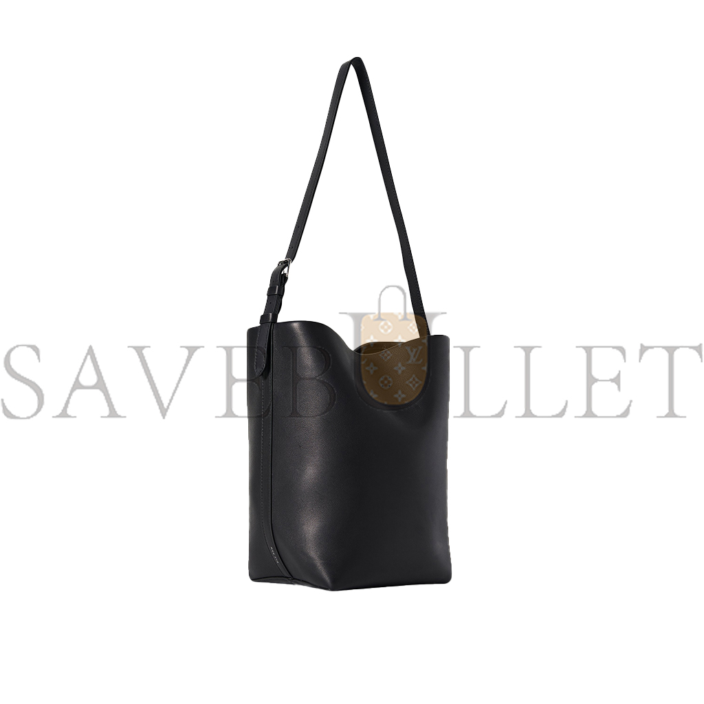 THE ROW MEDIUM NS SHOULDER BAG IN LEATHER BLACK W1588L72BLPL (33*28*15cm) THE ROW MEDIUM NS SHOULDER BAG IN LEATHER BLACK W1588L72BLPL (33*28*15cm)