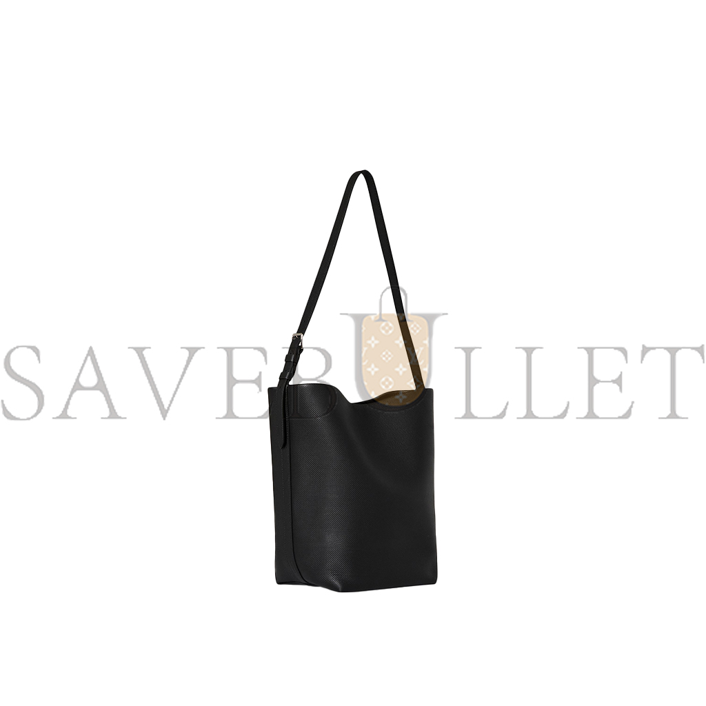 THE ROW MEDIUM NS SHOULDER BAG IN LEATHER BLACK W1588L72SBLPL (33*28*15cm) THE ROW MEDIUM NS SHOULDER BAG IN LEATHER BLACK W1588L72SBLPL (33*28*15cm)