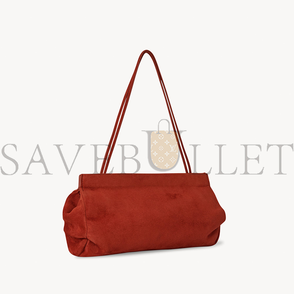 THE ROW ABBY BAG IN SUEDE BRICK W1605L28BRIP (27*14*4cm) THE ROW ABBY BAG IN SUEDE BRICK W1605L28BRIP (27*14*4cm)