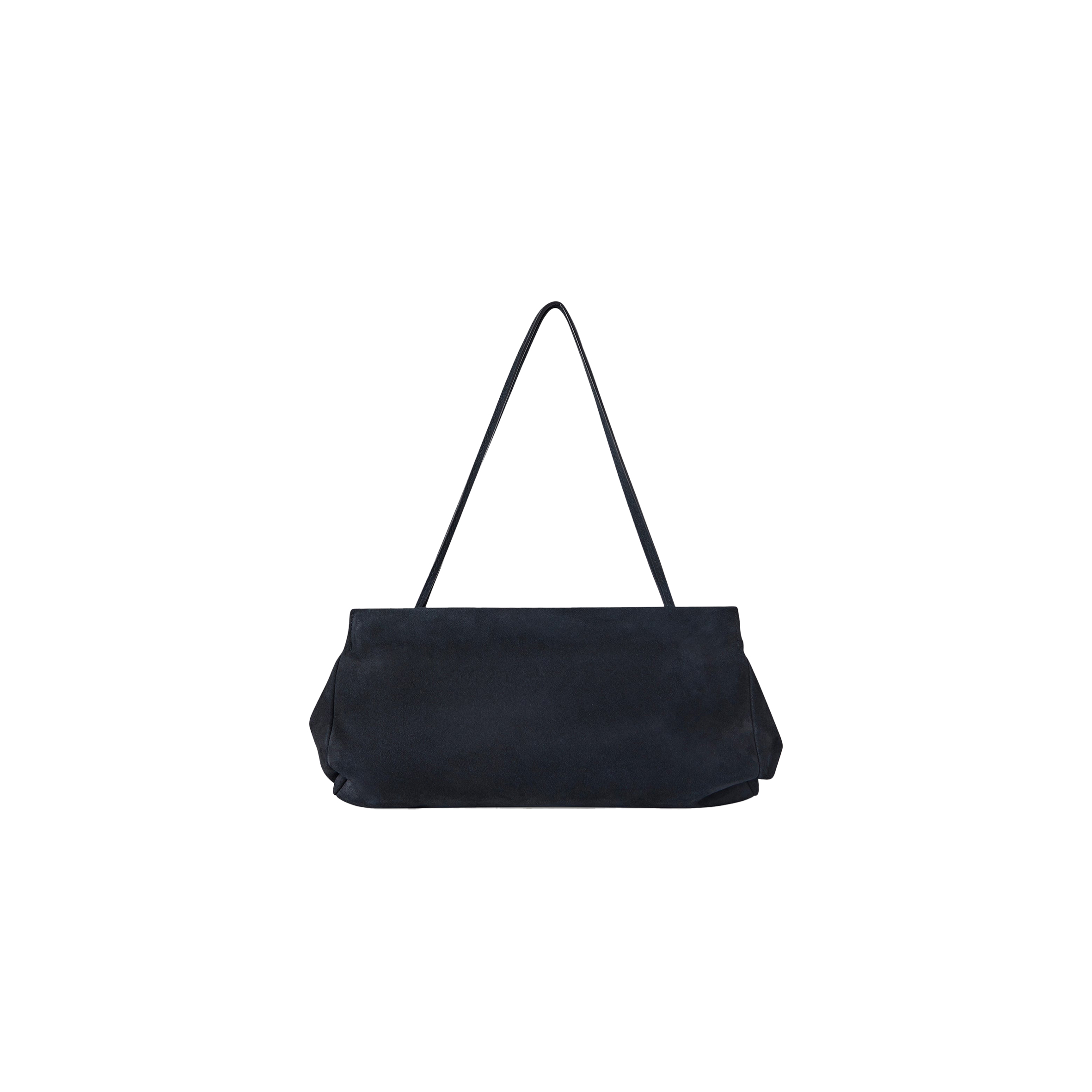 THE ROW ABBY BAG IN SUEDE DARK NAVY W1605L28DNPLD (27*14*4cm) THE ROW ABBY BAG IN SUEDE DARK NAVY W1605L28DNPLD (27*14*4cm)