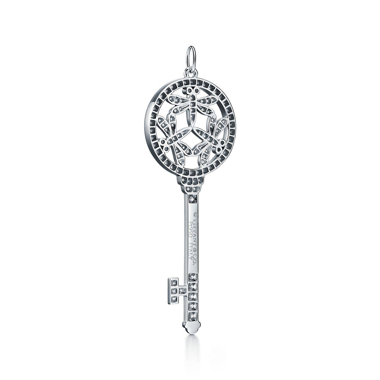 TIFFANY KEYS DRAGONFLY KEY PENDANT TIFFANY KEYS DRAGONFLY KEY PENDANT