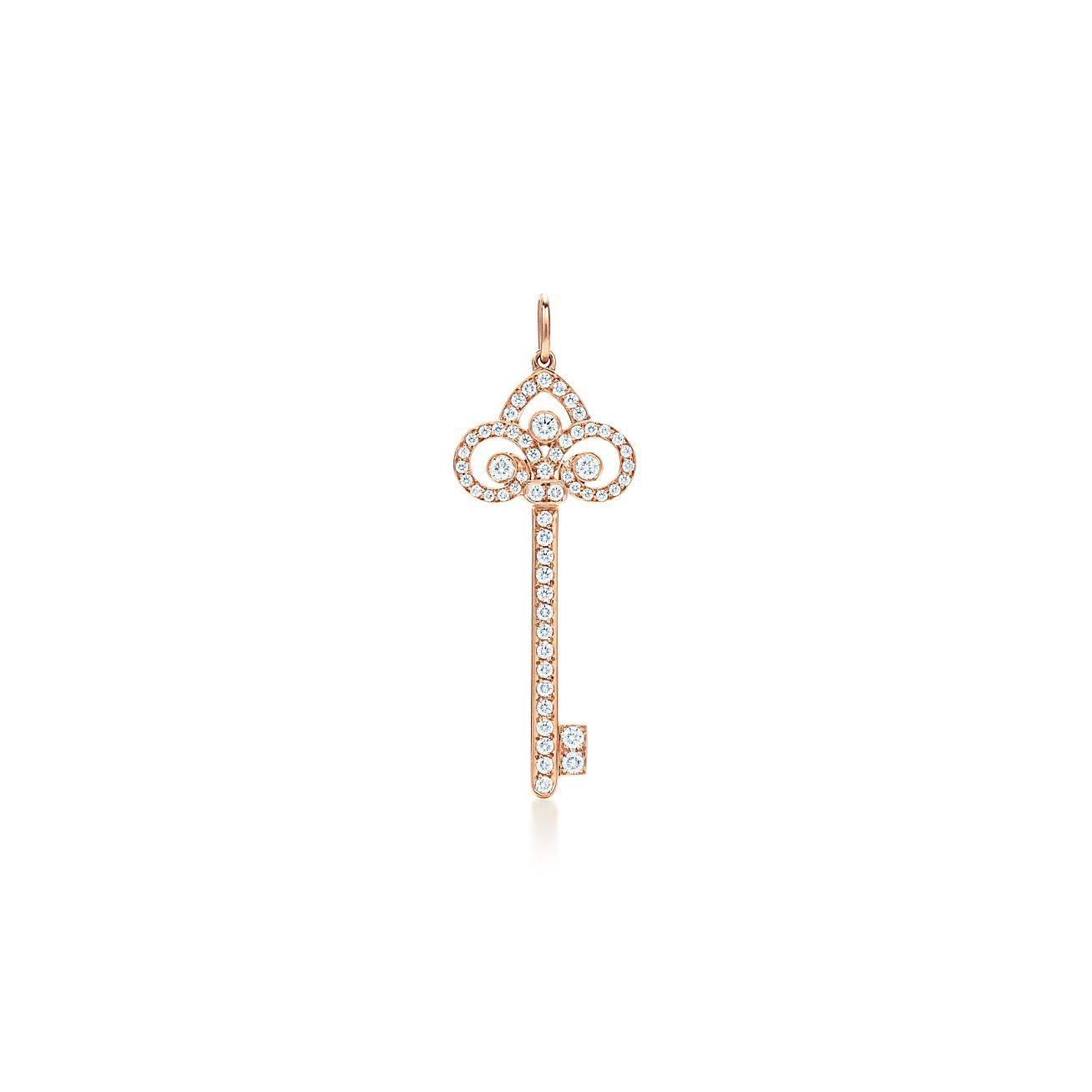 TIFFANY KEYS FLEUR DE LIS KEY PENDANT TIFFANY KEYS FLEUR DE LIS KEY PENDANT