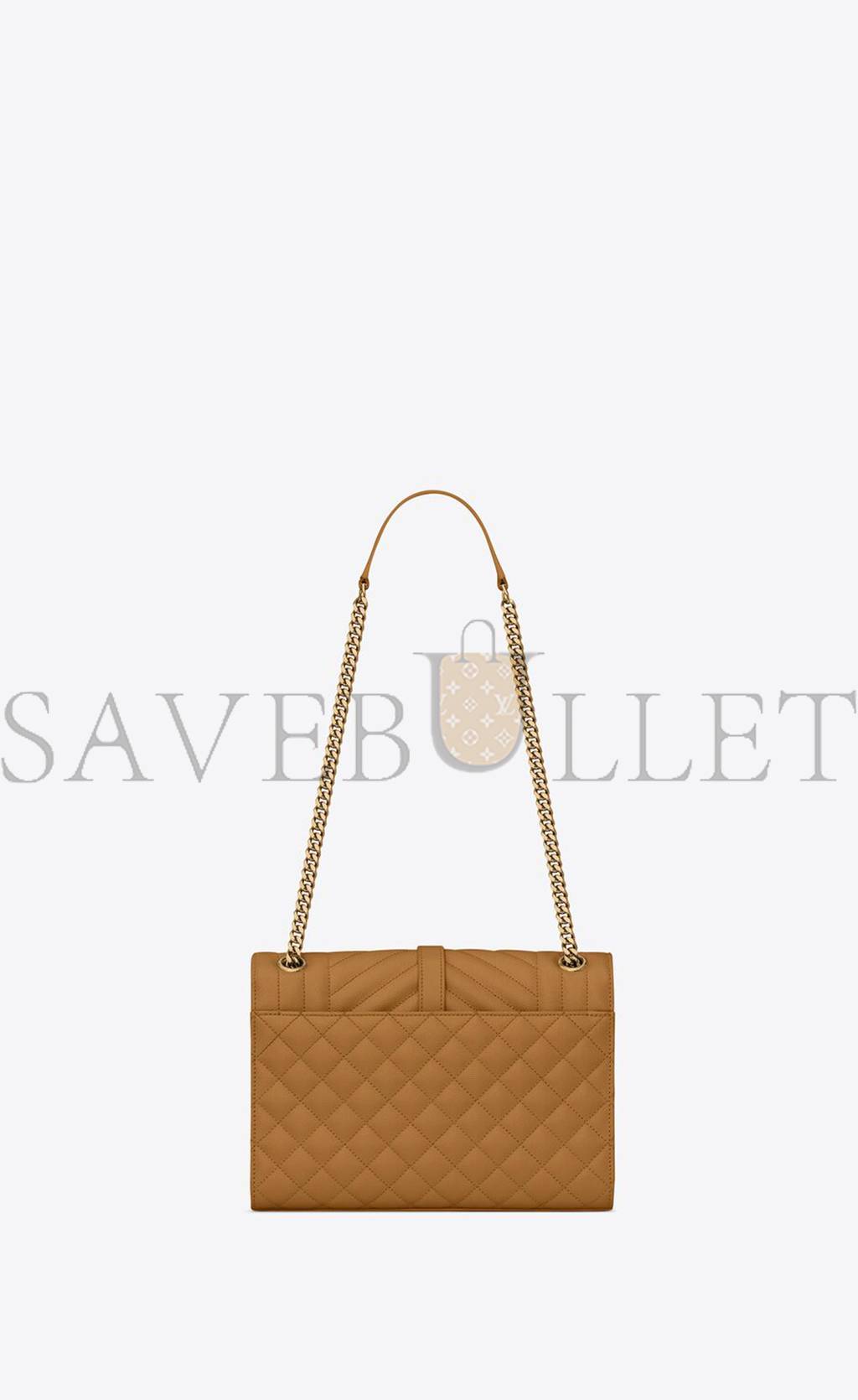 YSL ENVELOPE MEDIUM CHAIN BAG IN MIX MATELASSÉ GRAIN DE POUDRE EMBOSSED LEATHER 600185BOW912516 (24*17.5*6cm) YSL ENVELOPE MEDIUM CHAIN BAG IN MIX MATELASSÉ GRAIN DE POUDRE EMBOSSED LEATHER 600185BOW912516 (24*17.5*6cm)