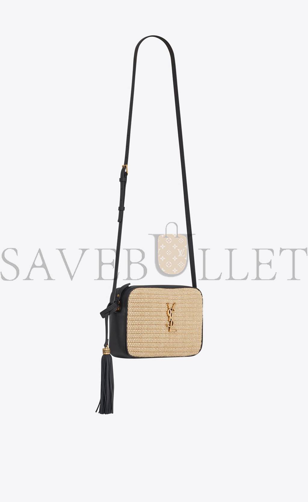 YSL LOU CAMERA BAG IN RAFFIA AND SMOOTH LEATHER 6125429OBEW7070 (23*16*6cm) YSL LOU CAMERA BAG IN RAFFIA AND SMOOTH LEATHER 6125429OBEW7070 (23*16*6cm)