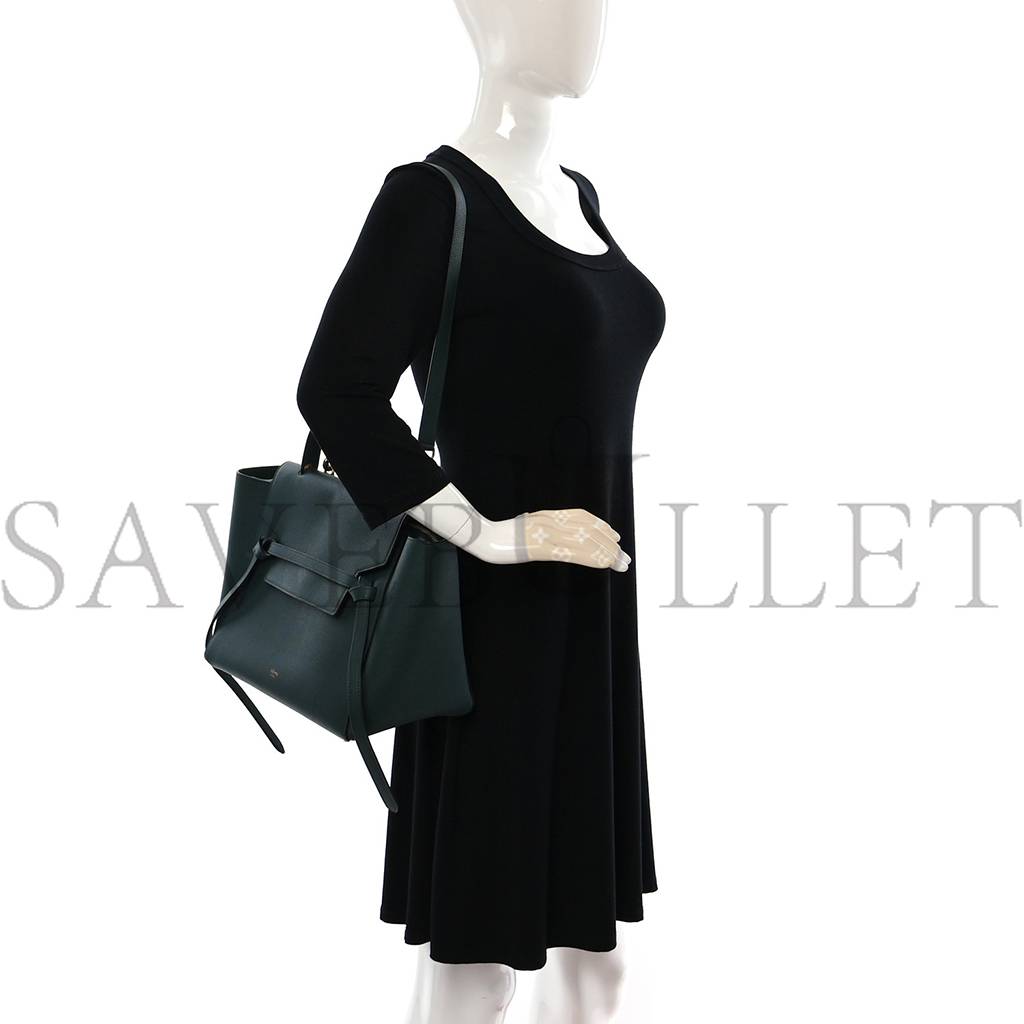 CELINE GRAINED CALFSKIN MINI BELT BAG AMAZONE (28*22*17cm) CELINE GRAINED CALFSKIN MINI BELT BAG AMAZONE (28*22*17cm)