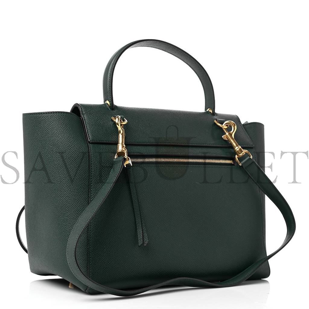 CELINE GRAINED CALFSKIN MINI BELT BAG AMAZONE (28*22*17cm) CELINE GRAINED CALFSKIN MINI BELT BAG AMAZONE (28*22*17cm)
