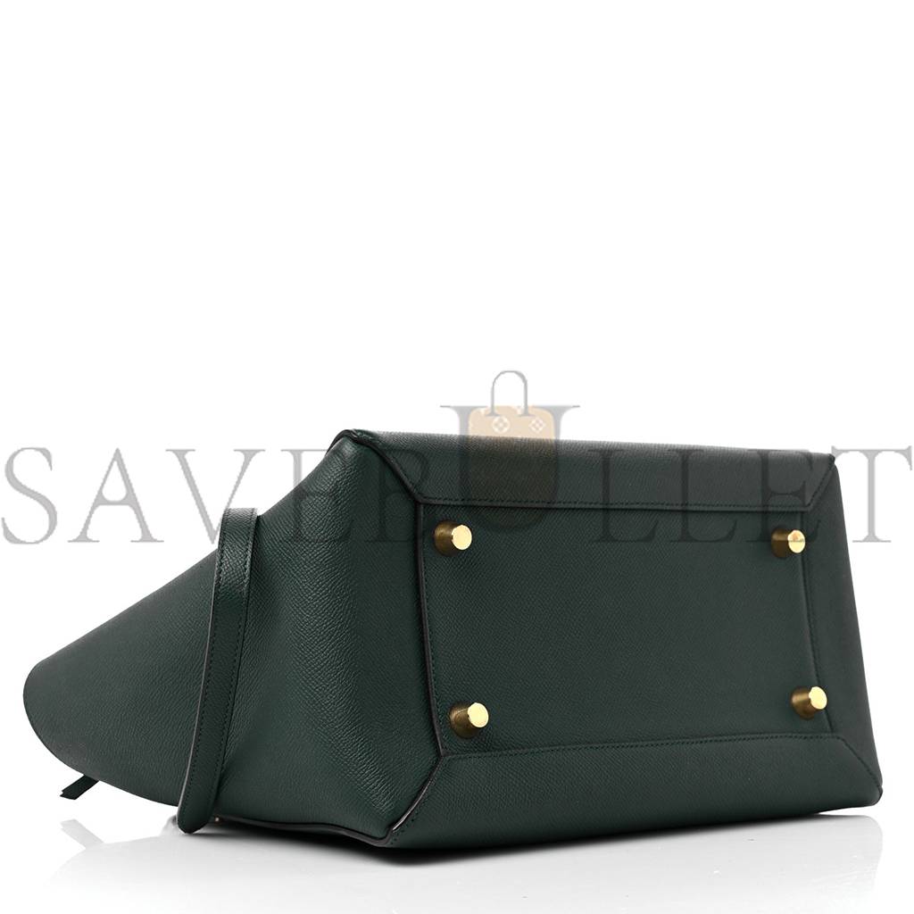 CELINE GRAINED CALFSKIN MINI BELT BAG AMAZONE (28*22*17cm) CELINE GRAINED CALFSKIN MINI BELT BAG AMAZONE (28*22*17cm)