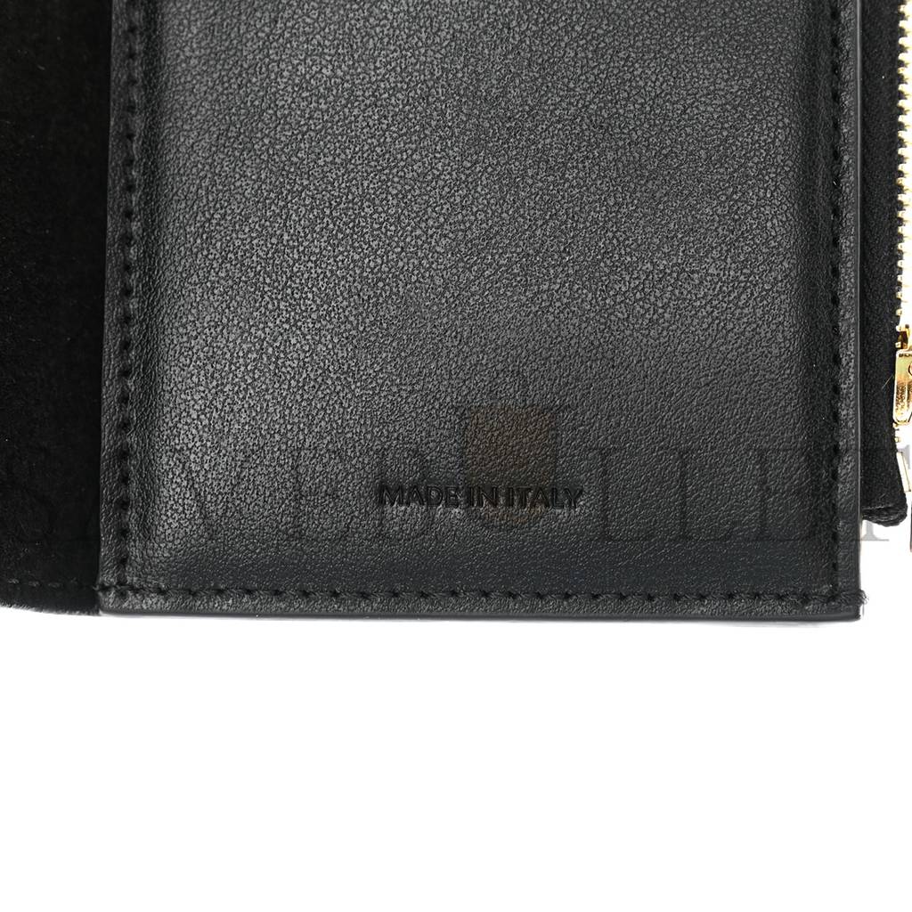 CELINE SHINY SMOOTH CALFSKIN C PHONE HOLDER WALLET ON CHAIN BAG BLACK (15*10*3cm) CELINE SHINY SMOOTH CALFSKIN C PHONE HOLDER WALLET ON CHAIN BAG BLACK (15*10*3cm)