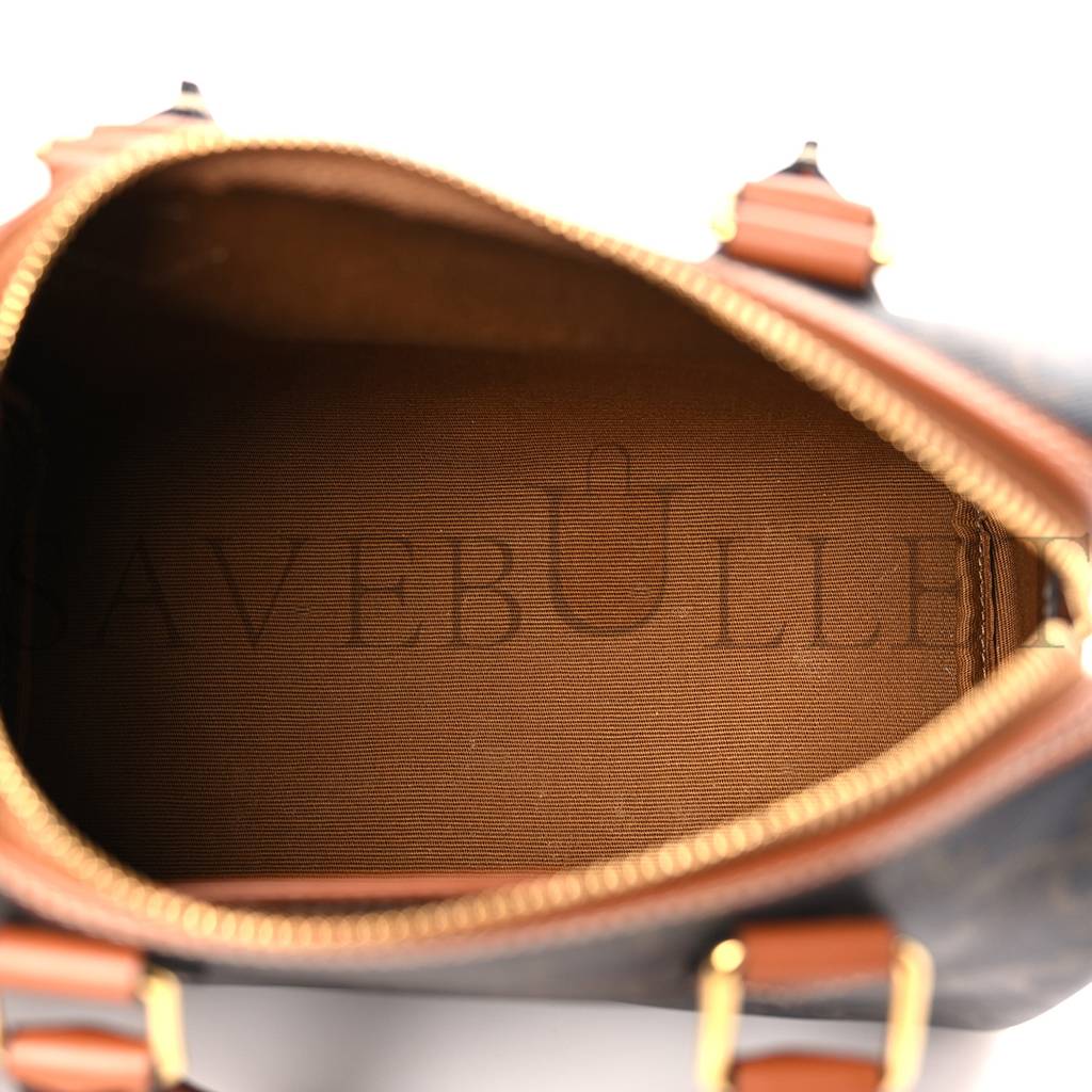 CELINE TRIOMPHE CANVAS CALFSKIN SMALL BOSTON BAG TAN (22*18*13cm) CELINE TRIOMPHE CANVAS CALFSKIN SMALL BOSTON BAG TAN (22*18*13cm)